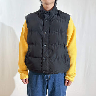 00's St. John's Bay ブラック ドローコード 中綿 ベスト