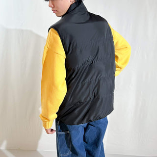 00's St. John's Bay ブラック ドローコード 中綿 ベスト