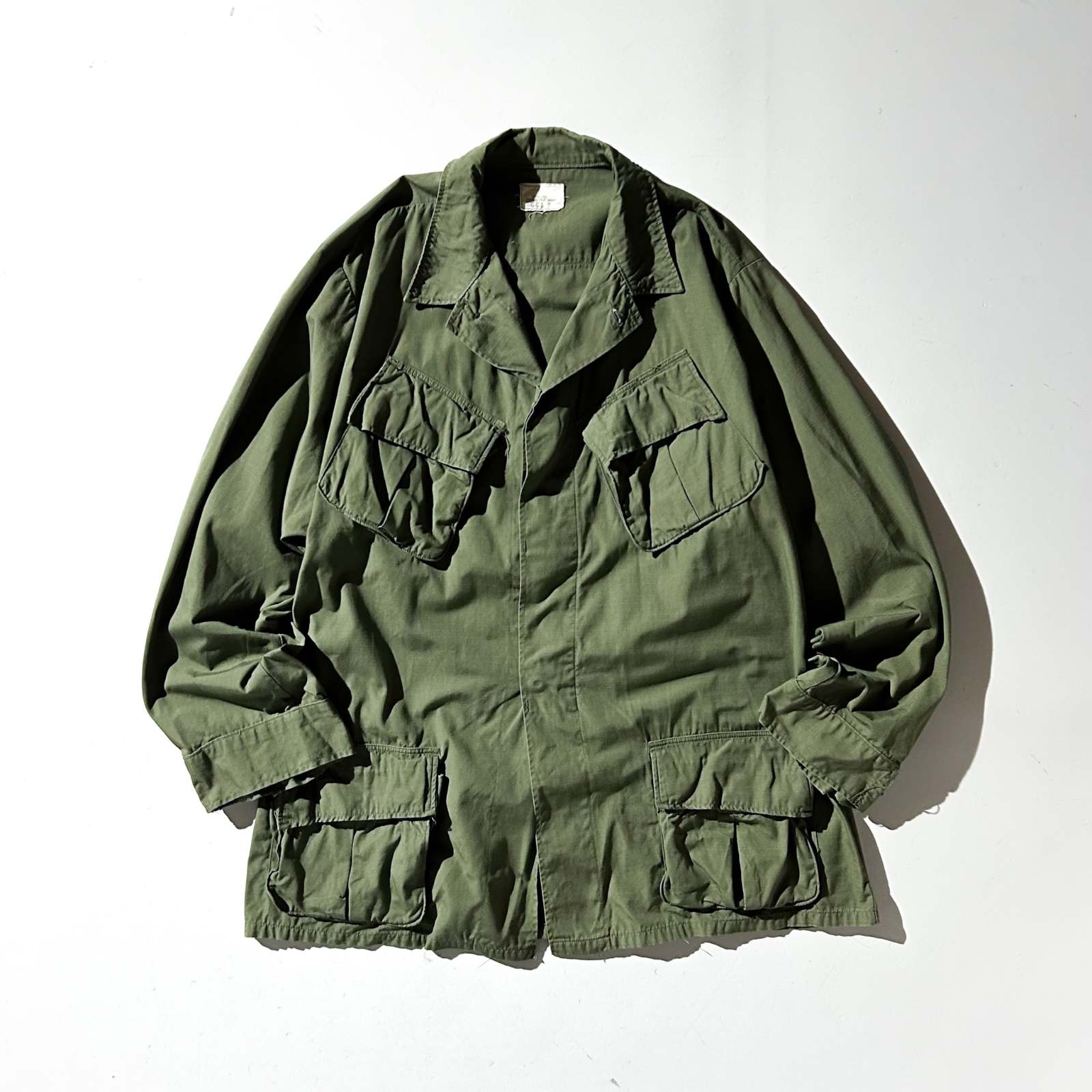 古着–60's U.S.ARMY 5thタイプ リップストップ ジャングルファティーグ