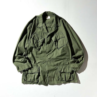 60's U.S.ARMY 5thタイプ リップストップ ジャングルファティーグ ジャケット(LARGE-LONG)