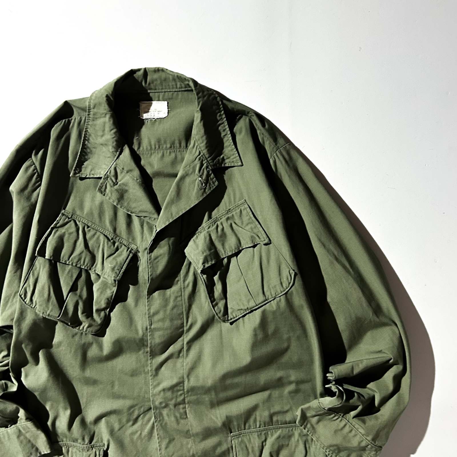 古着–60's U.S.ARMY 5thタイプ リップストップ ジャングルファティーグ