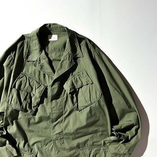 60's U.S.ARMY 5thタイプ リップストップ ジャングルファティーグ ジャケット(LARGE-LONG)