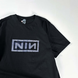 00's Giant Nine Inch Nails バンド ロゴ プリント Tシャツ