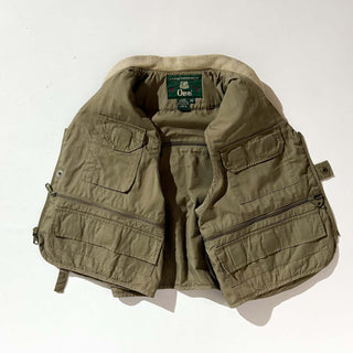 90's ORVIS オリーブ 短丈 フィッシング ベスト