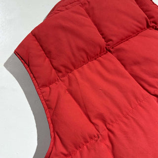 90's St. John's Bay レッド ダブルジップ スナップ ダウン ベスト