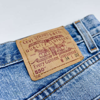 90's Levi's 550 RELAXED FIT ワイドデニムショーツ