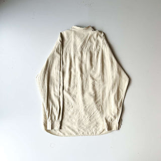 90's～00's Tommy Bahama シルク×ウール デザイン L/Sシャツ