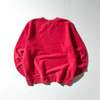 90's LANDS' END 鹿の子 Vガゼット ニット セーター