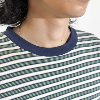 90's BASIC EDITIONS 短丈 ボーダー Tシャツ