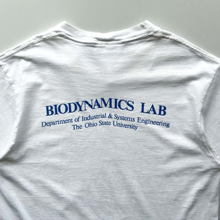 90's anvil "Vitruvian Man" パロディ プリント Tシャツ