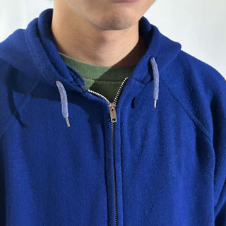 90's action アルミジップ フルジップ スウェット パーカ