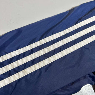 90's adidas ナイロン×スウェット フーデッド リバーシブル シェル ジャケット