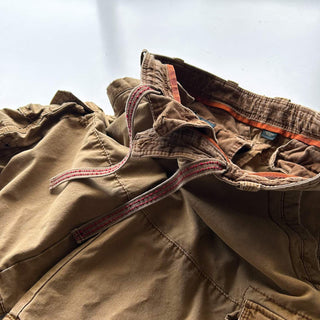 90's～ OLD RALPH LAUREN ６ポケット カーゴ ショーツ(カーキ)