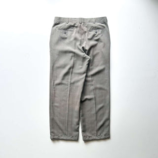 90's～00's AXIST レーヨン混 2タック スラックス