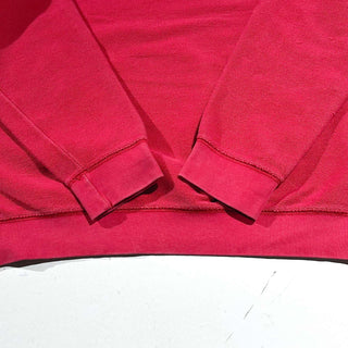 90's LANDS' END 鹿の子 Vガゼット ニット セーター