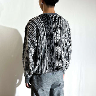 80's "made in USA" Edison Knitwear デザイン ニット セーター