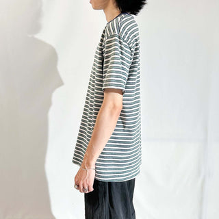 90's BASIC EDITIONS 短丈 ボーダー Tシャツ