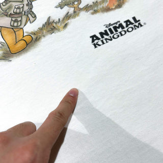 90's Walt Disney World "Tigger, is that you?" くまのプーさん キャラクター プリント Tシャツ