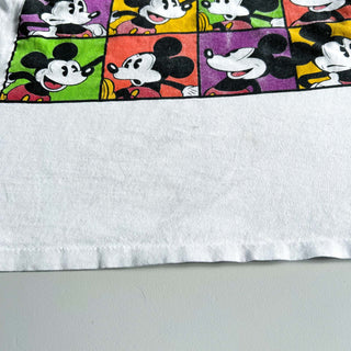 80's "made in USA" Disney "Andy Warhol Pattern" ミッキー アート プリント Tシャツ