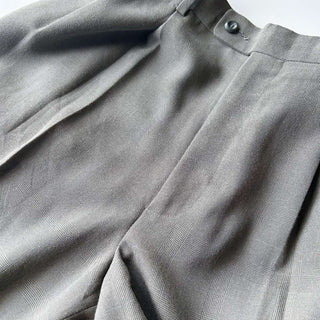 90's～00's AXIST レーヨン混 2タック スラックス