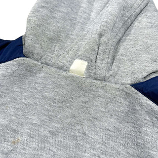 90's adidas ナイロン×スウェット フーデッド リバーシブル シェル ジャケット