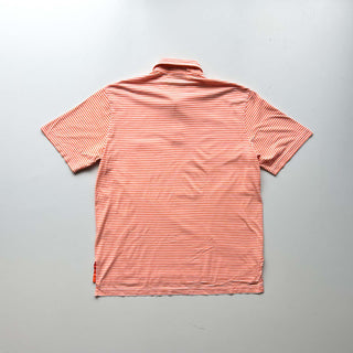 90's～ OLD RALPH LAUREN "Pima cotton" ボーダー S/Sポロシャツ
