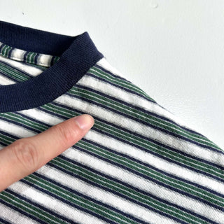 90's BASIC EDITIONS 短丈 ボーダー Tシャツ