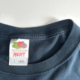 00's FRUIT OF THE LOOM "DON'T MAKE ME GO ZELDA ON YOU" キャラクター 両面プリント Tシャツ