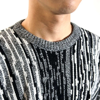 80's "made in USA" Edison Knitwear デザイン ニット セーター