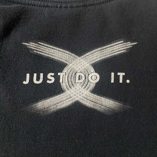 NIKE "JUST DO IT" 両面プリント メッセージ Tシャツ