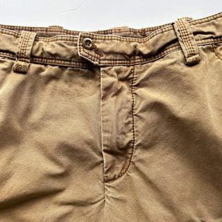 90's～ OLD RALPH LAUREN ６ポケット カーゴ ショーツ(カーキ)