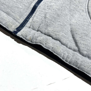 90's adidas ナイロン×スウェット フーデッド リバーシブル シェル ジャケット