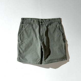 00's Carhartt オリーブ ダック ペインター ショーツ