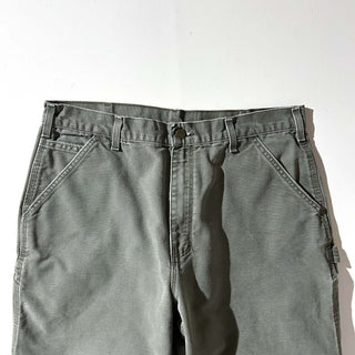 00's Carhartt オリーブ ダック ペインター ショーツ
