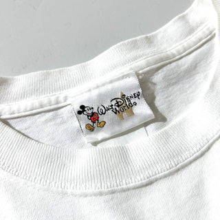 90's Walt Disney World "Tigger, is that you?" くまのプーさん キャラクター プリント Tシャツ
