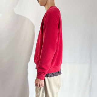 90's LANDS' END 鹿の子 Vガゼット ニット セーター