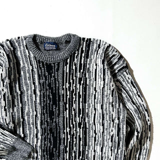 80's "made in USA" Edison Knitwear デザイン ニット セーター