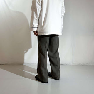 90's～00's AXIST レーヨン混 2タック スラックス