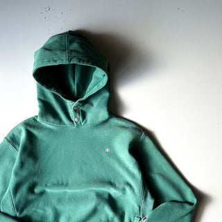 00's champion リバースウィーブ スナップ スウェット パーカ