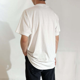 90's "made in USA" SCREEN STARS イラストマップ プリント Tシャツ