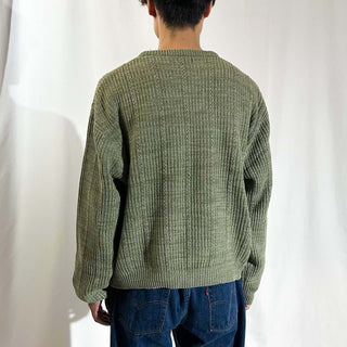 ～00's ボックスシルエット メランジ ニット セーター