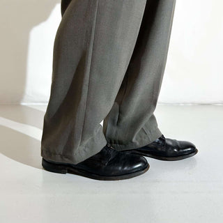 90's～00's AXIST レーヨン混 2タック スラックス