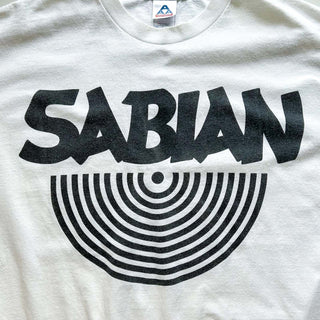90's～00's AAA "SABIAN" プリント Tシャツ
