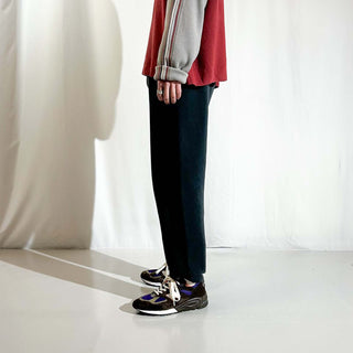 90's "made in USA" GFC ブラック ドローコード スウェット パンツ