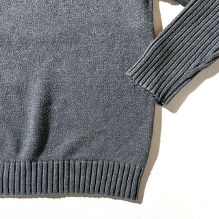 90's～ Timberland リブ編み 切替 ニット セーター
