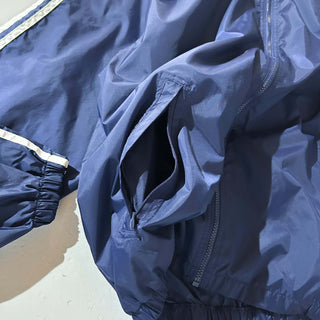 90's adidas フーディー フルジップ ナイロン ジャケット