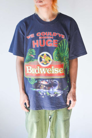 90’s "made in USA" Budweiser 両面プリントTシャツ