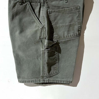 00's Carhartt オリーブ ダック ペインター ショーツ
