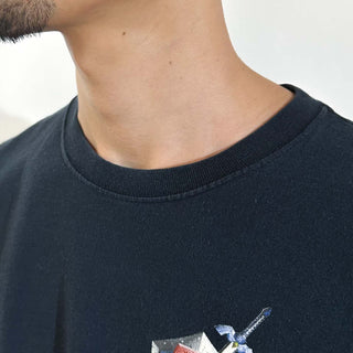 00's FRUIT OF THE LOOM "DON'T MAKE ME GO ZELDA ON YOU" キャラクター 両面プリント Tシャツ