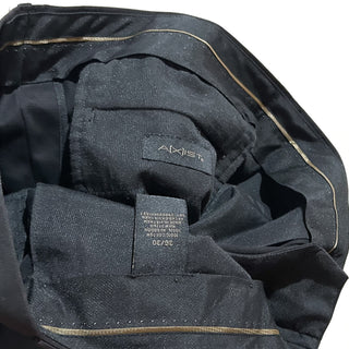 90's～00's AXIST ブラック 2タック ワイド チノ パンツ